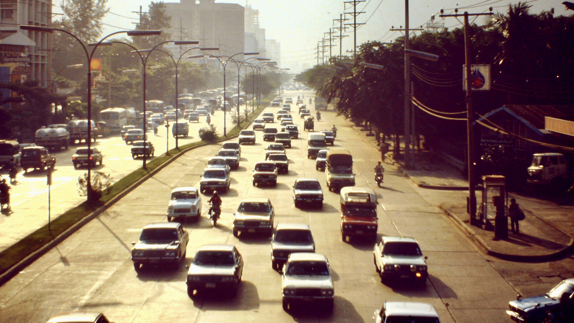 Thailand (1984), Bangkok-Verkehr