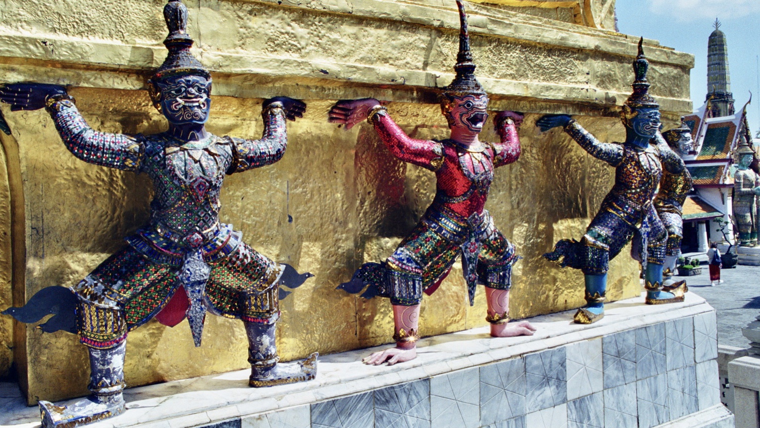 Thailand (2001), Bangkok - Wat Phra Kaeo