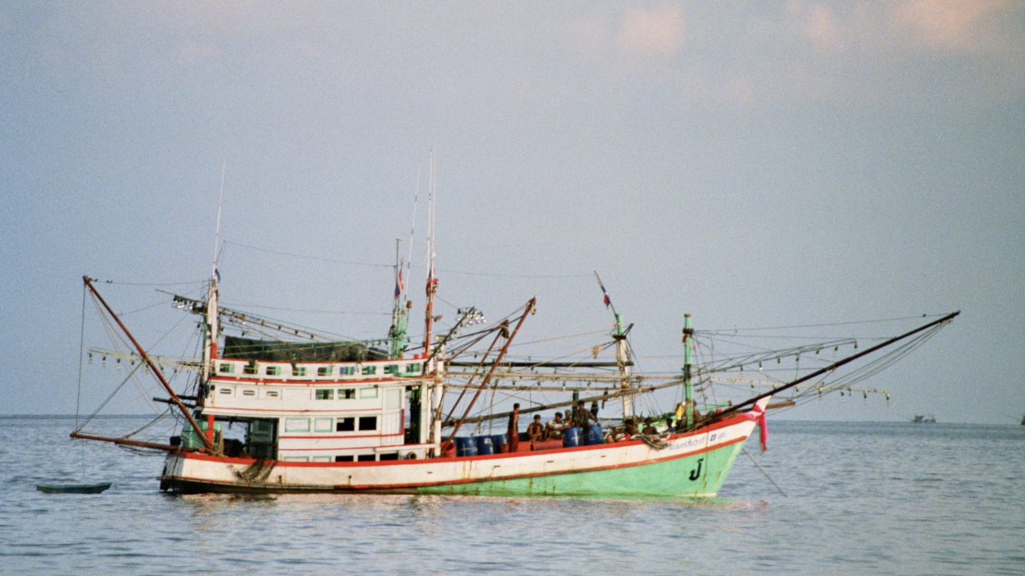Thailand (2001), Ko Bulon - Fischerboot I