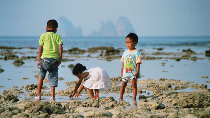 Thailand (2001), Ko Bulon - Kids