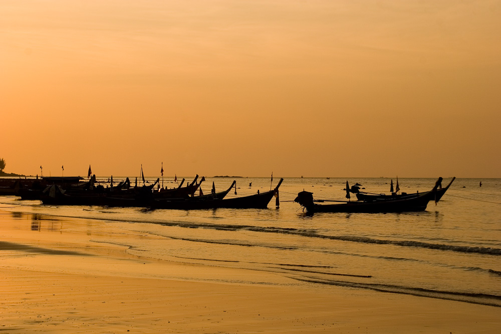 Thailand - Boote in Phuket