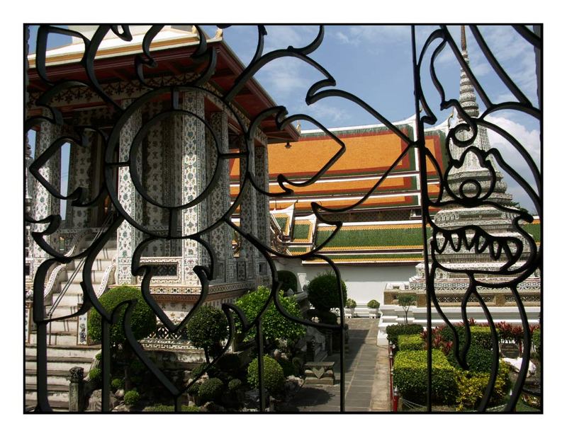 Thailand (Nr.9) - Tempelblick (Wat Arun)