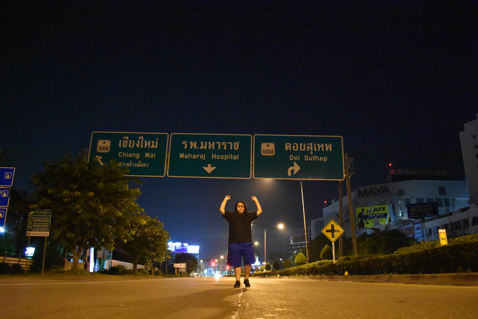 Thailand streets at 3am
