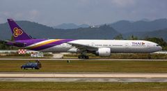 Thailands Airport im Tal