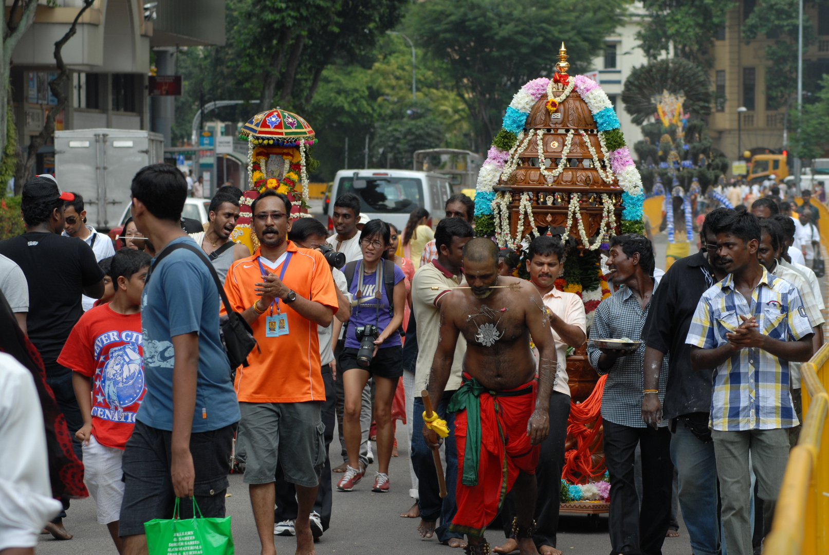 Thaipusam 2012 in Singapur