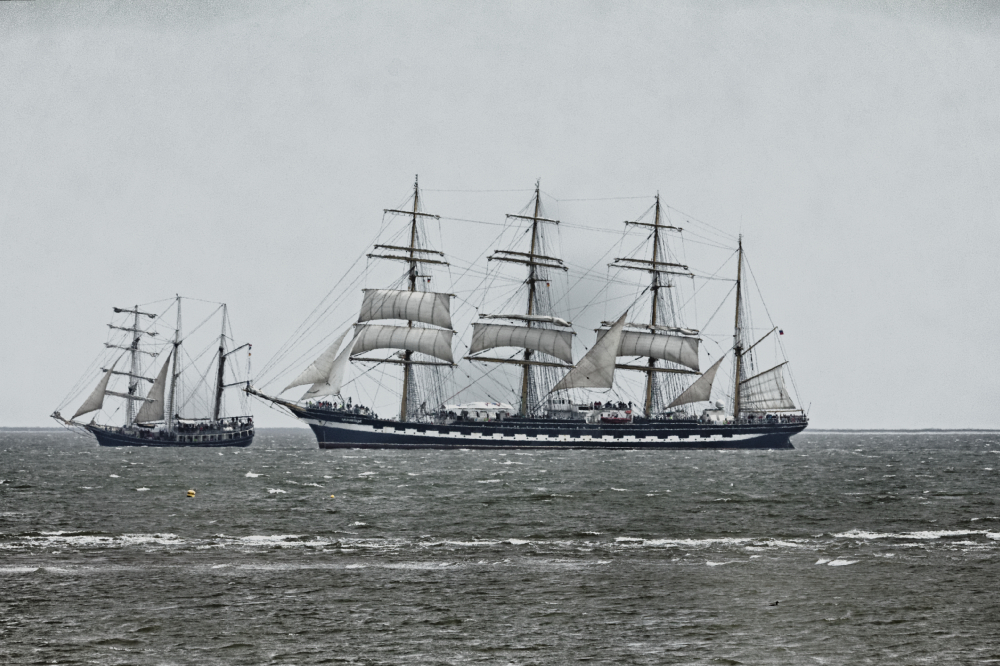 Thalassa und Kruzenshtern auf Tagestörn