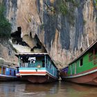 Tham Ting at the Mekong riverside