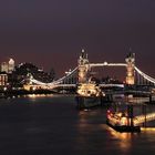 THAMES AND TOWER BRIDGE..