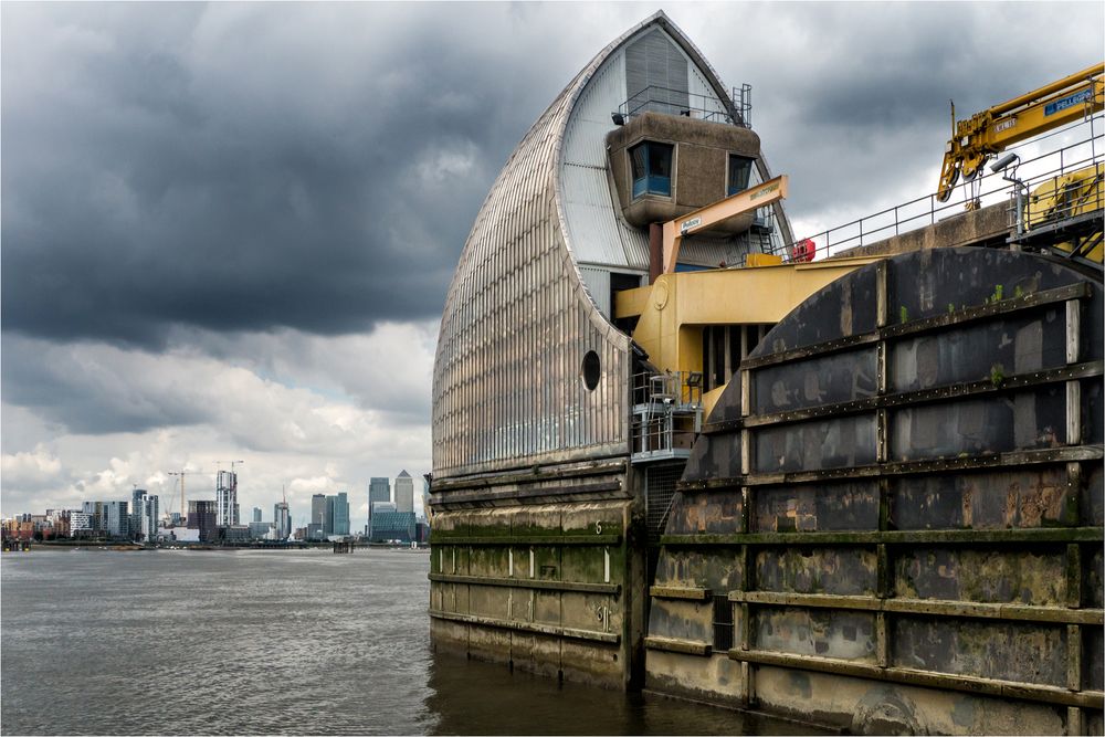 Thames Barrier und Docklands