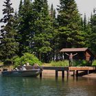 Thank you Lord!!! For Isle Royale National Park - Duncan Bay Narrows dock