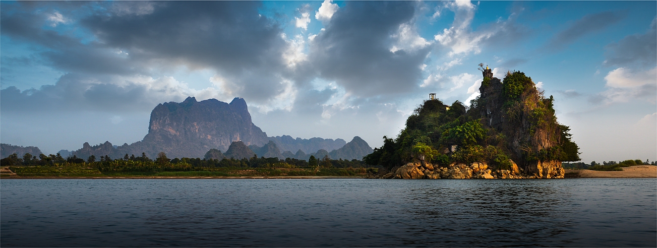 Thanlwin-Fluss bei Hpa-An