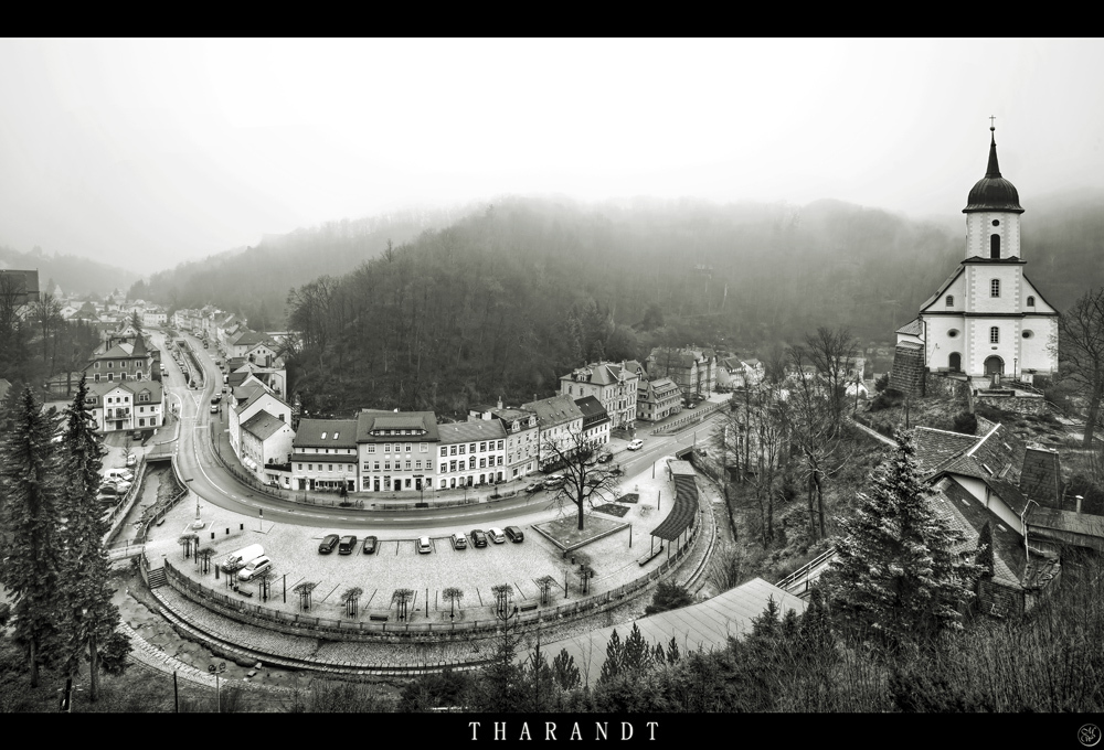 Tharandt im Nebel