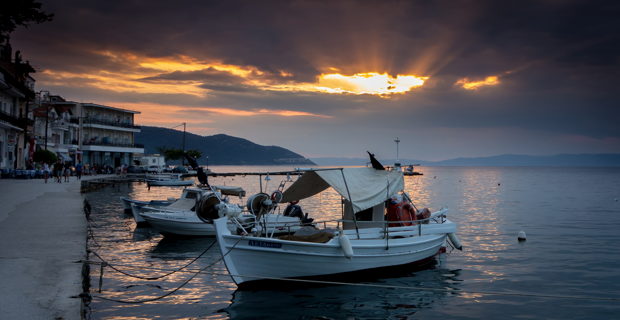 Thassos Hafen