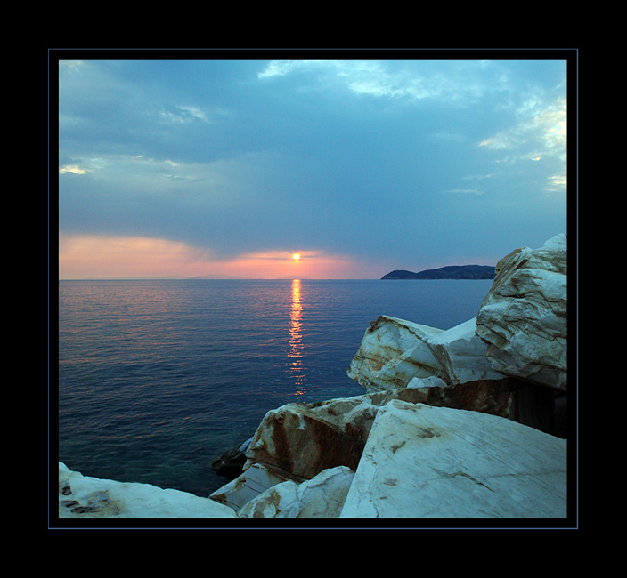 thassos sunset