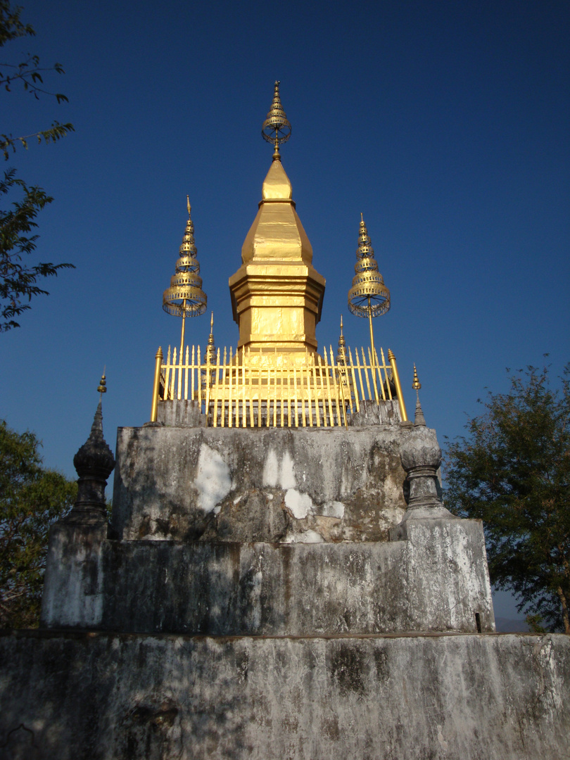 That Chom Si auf dem Hügel Phou Si in LuangPrabang