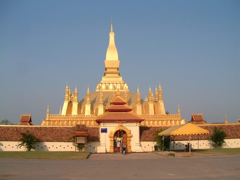 That Luang/Vientiane/Laos