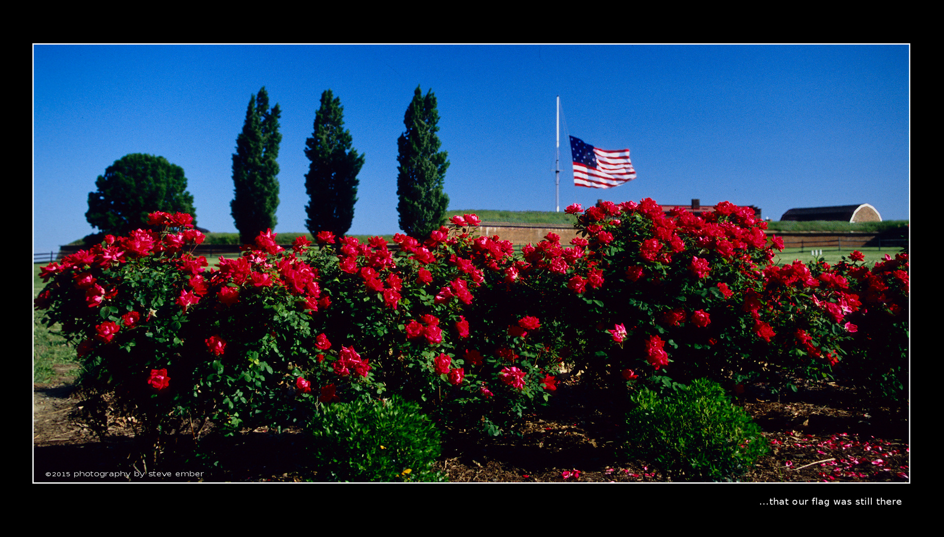 ...that our flag was still there