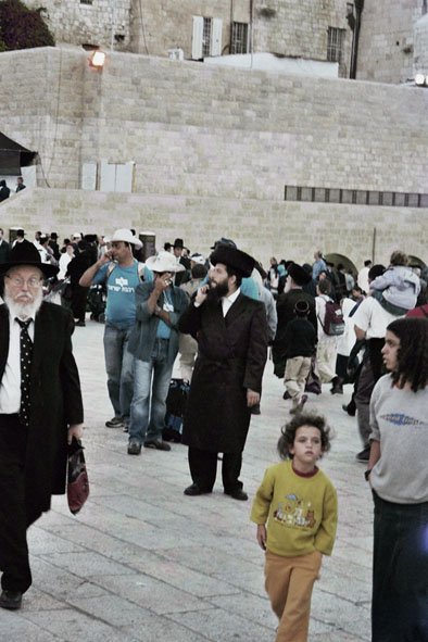 Thats how they roll at the wailling wall