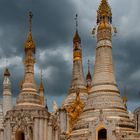 Thaung Tho pagodas at Inle lake