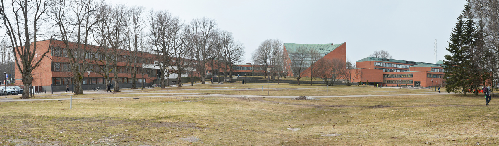 The Aalto university on Otaniemi