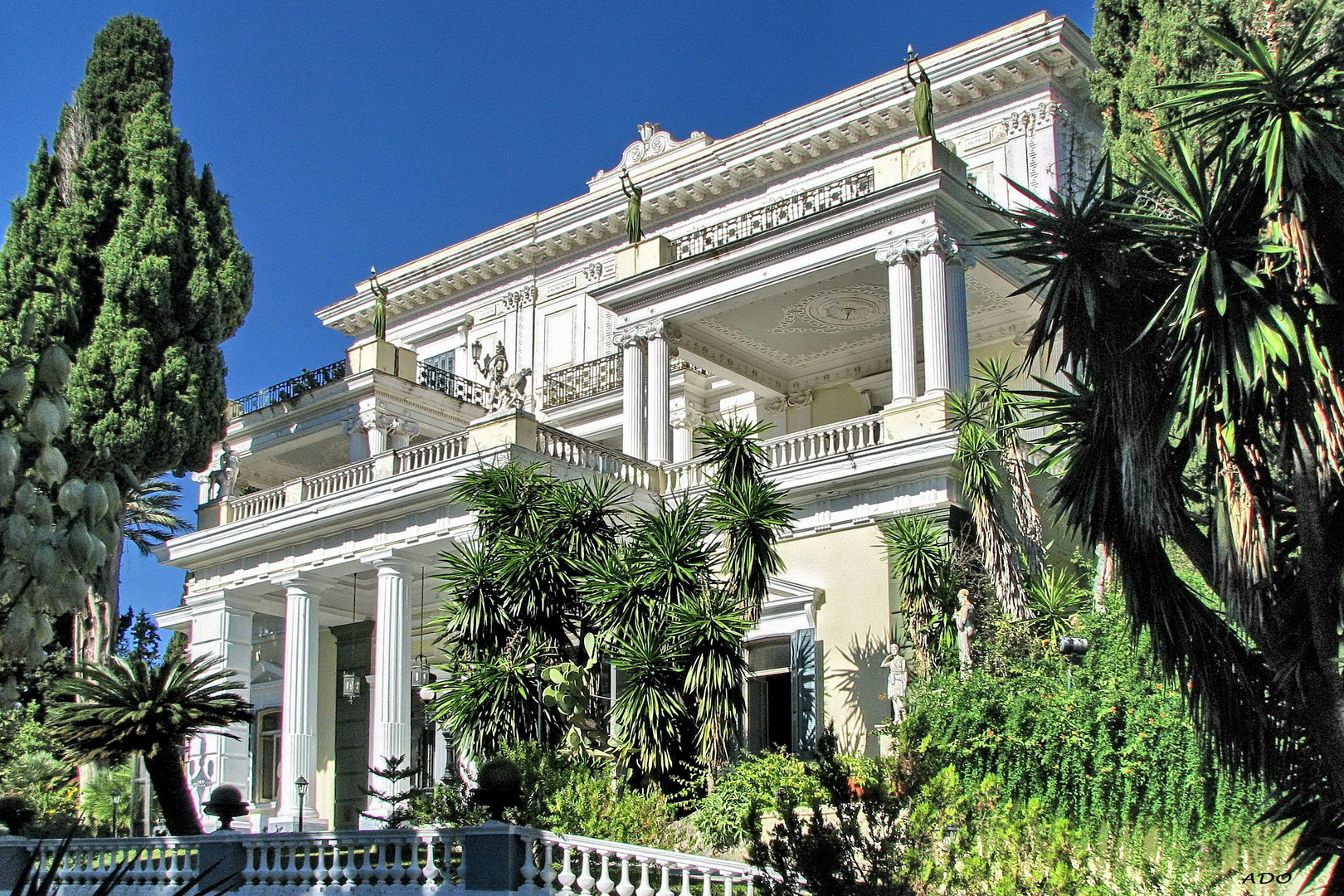 The Achilleion in Corfu (Sissi's Palace)