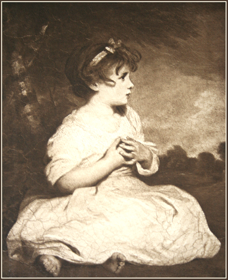 The age of Innocence - gemalt von Sir Joshua Reynolds