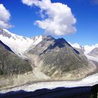 The Aletschglacier and the Aletschhorn