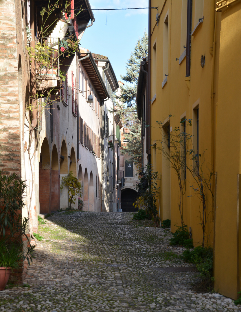 The alley in Treviso