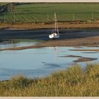 the aln estuary at alnmouth