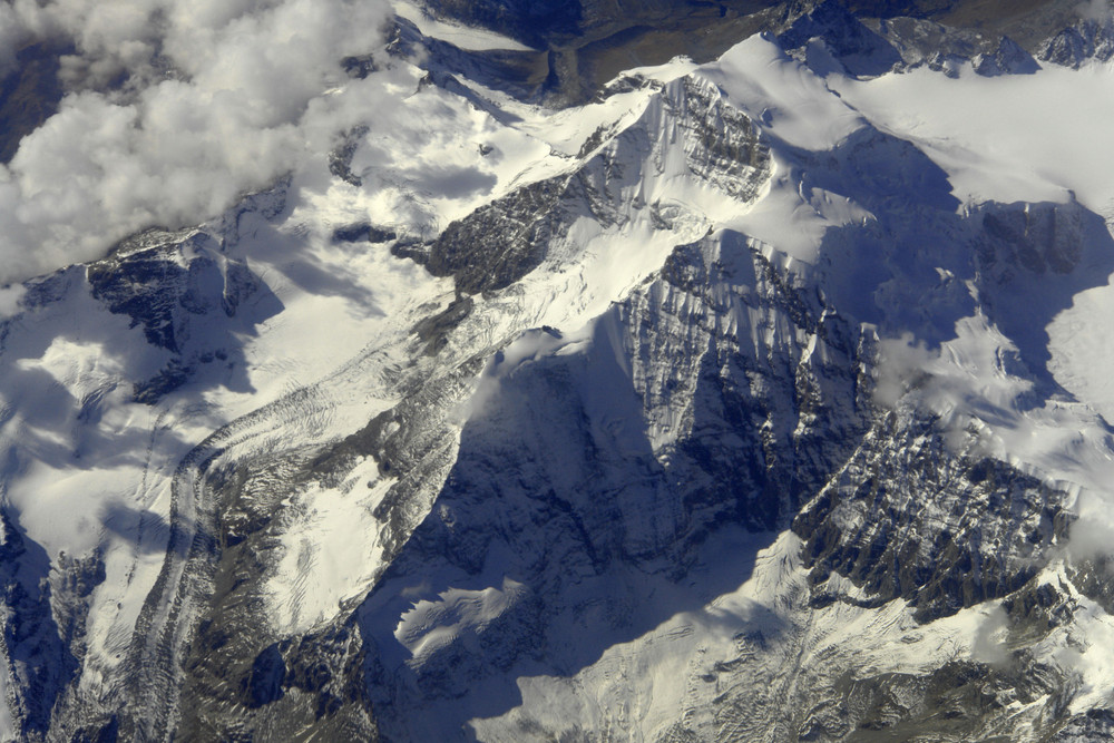The Alpes from above