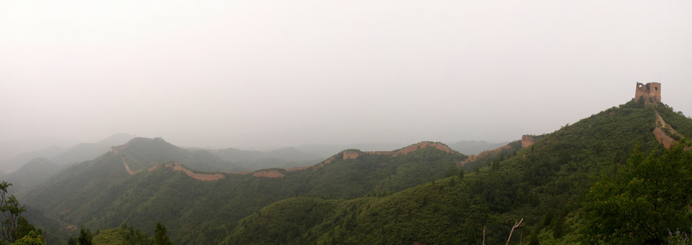 The ancient Great Wall at Gubeikou