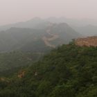 The ancient Great Wall at Jin Shan Ling