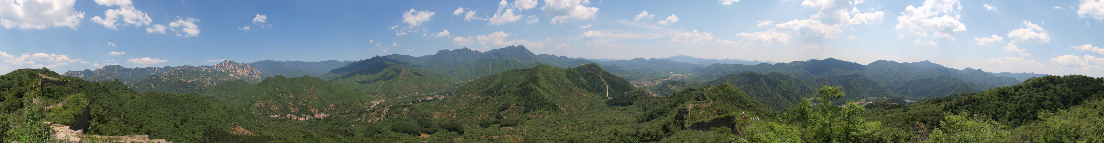 The ancient Great Wall of China