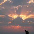 The Arbel - Sunrise - On trail, Israel