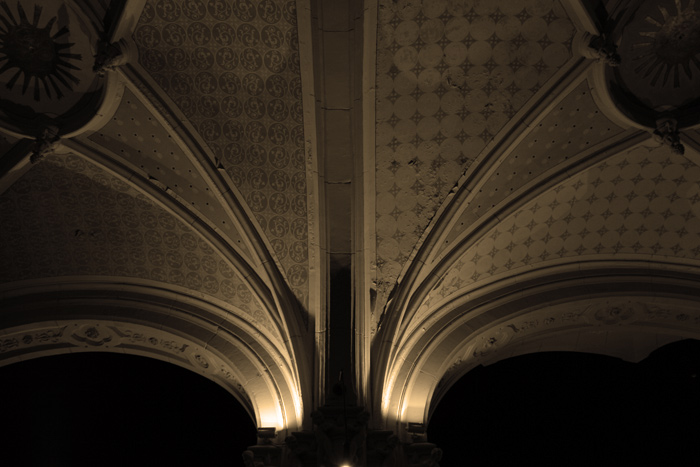 The arcade of the City Hall