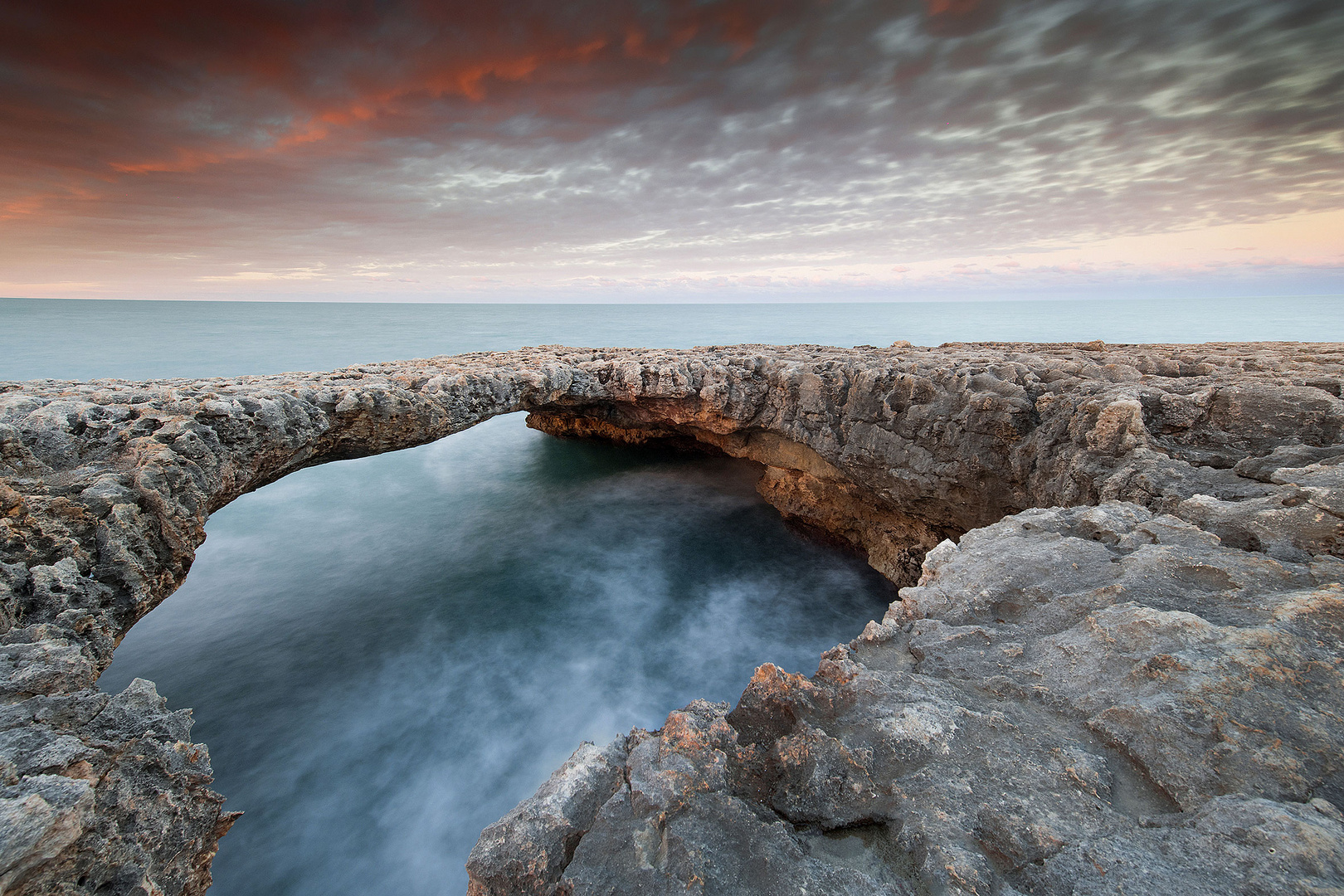 The arch sculpted by time