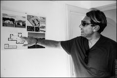 The architect exhibits and discusses her works