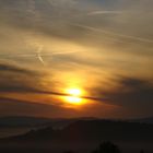 The arriving sun