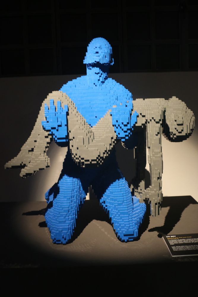 The art of the brick - My boy