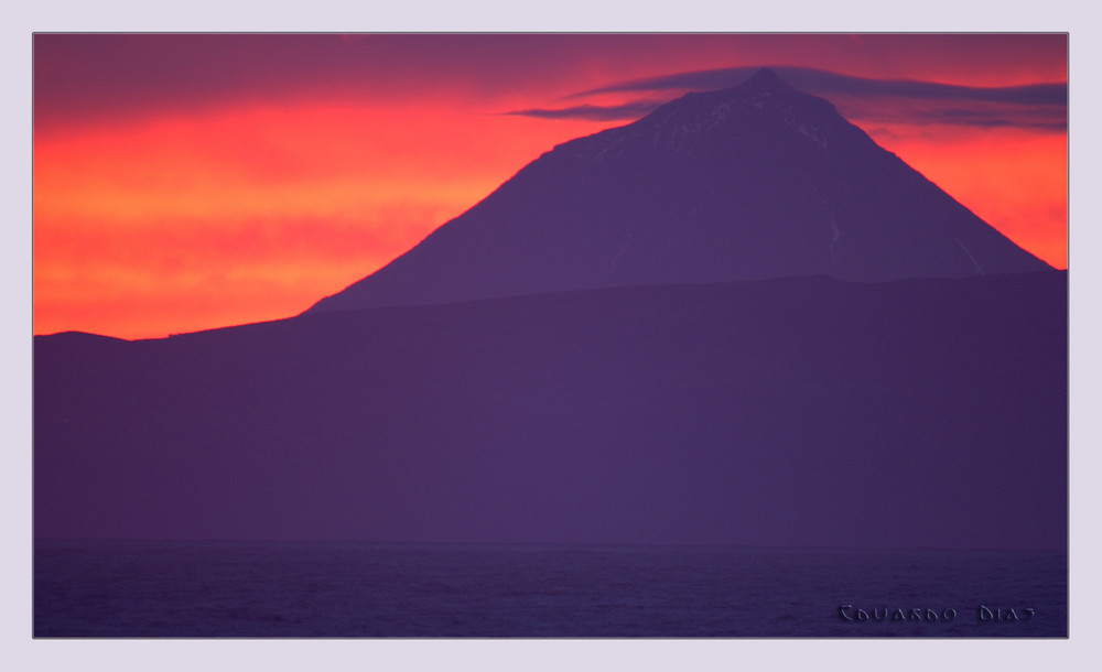 The Atlantic volcano