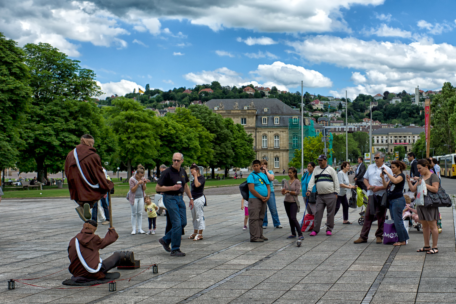 the audience