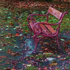 The autumn bench