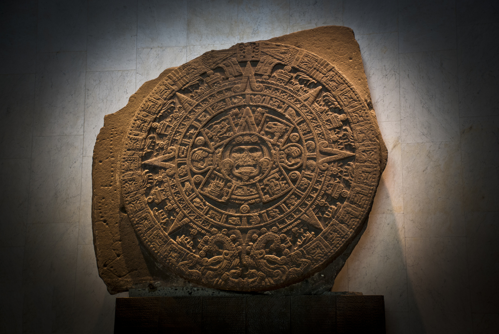 The Aztec Calendar (National Museum of Anthropology, Mexico City) Foto