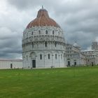 The Baptistry, church and Bell Tower of Pisa!
