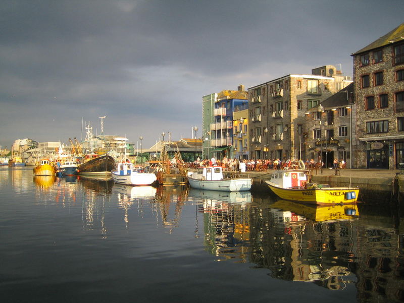 The Barbican in Plymouth