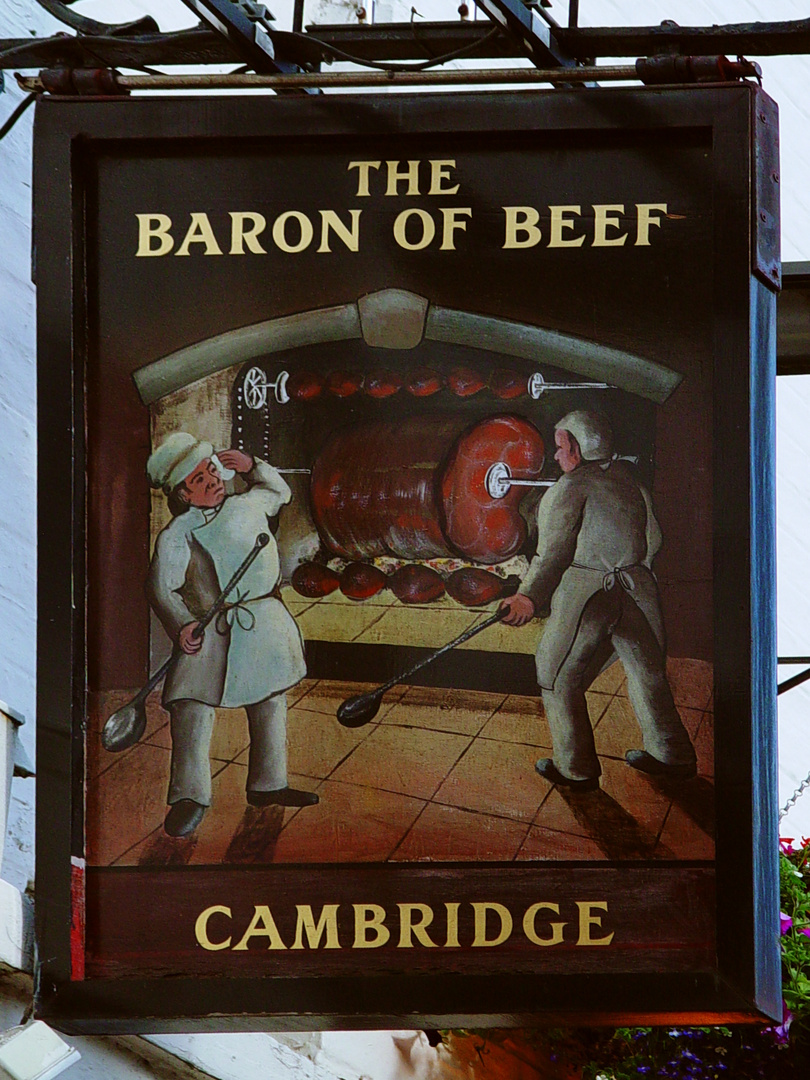 THE BARON OF BEEF, Cambridge
