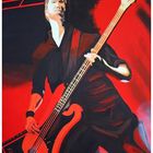 the bass player