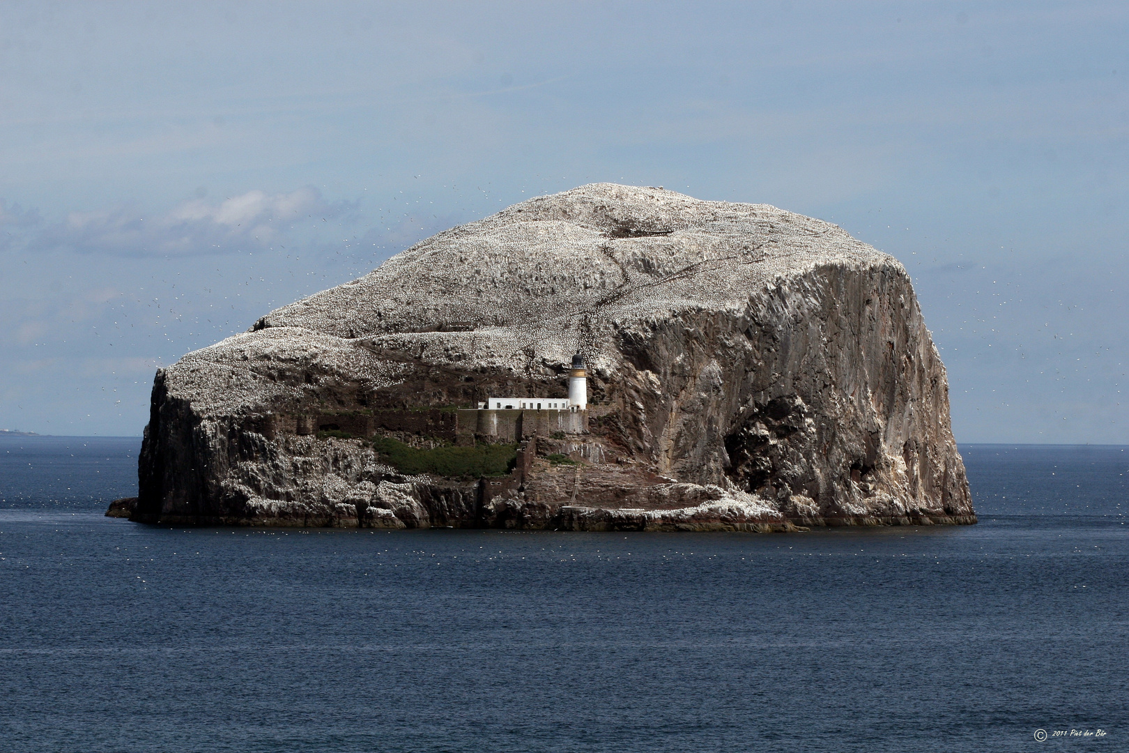 The "Bass Rock" near Tantallon