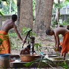 the bathroom of Lolei temple