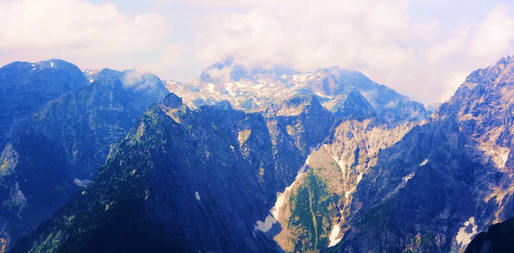 The Bavarische Alpen, Berchetesgaden,.